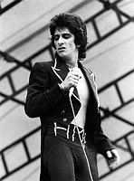 Photo of Heavy Metal Kids 1975 Gary Holton at Reading Festival