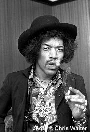 Jimi Hendrix © Chris Walter at Isle Of Wight 1970(CD-hendrix1-5 © Chris Walter