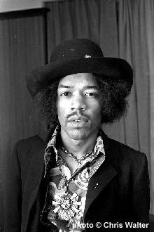 Jimi Hendrix by © Chris Walter