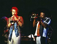 Photo of herb Alpert and Hugh Masekela 1978 at the Roxy in Hollywood<br> Chris Walter<br>