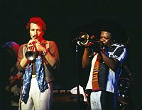 Photo of herb Alpert and Hugh Masekela 1978 at the Roxy in Hollywood<br> Chris Walter<br>