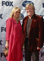 Photo of Peter Noone and Mireille Noone