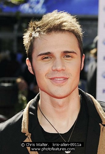 Photo of 2010 American Idol Finale by Chris Walter , reference; kris-allen-8911a,www.photofeatures.com