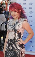 Photo of Alison Iraheta at the 2010 American Idol Finale at Nokia Theatre in Los Angeles, May 26th 2010.<br><br>Photo by Chris Walter/Photofeatures