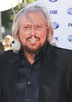 Photo of Bee Gees Barry Gibb at the 2010 American Idol Finale at Nokia Theatre in Los Angeles, May 26th 2010.<br><br>Photo by Chris Walter/Photofeatures