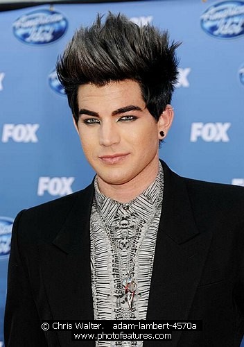 Photo of 2011 American Idol Finale by Chris Walter , reference; adam-lambert-4570a,www.photofeatures.com