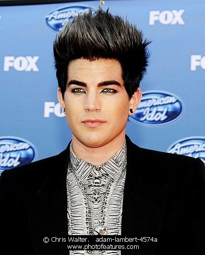 Photo of 2011 American Idol Finale by Chris Walter , reference; adam-lambert-4574a,www.photofeatures.com