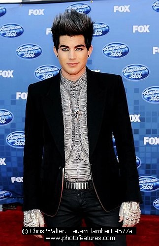 Photo of 2011 American Idol Finale by Chris Walter , reference; adam-lambert-4577a,www.photofeatures.com