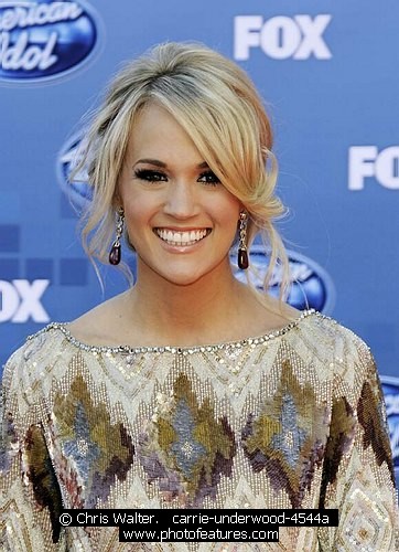 Photo of 2011 American Idol Finale by Chris Walter , reference; carrie-underwood-4544a,www.photofeatures.com