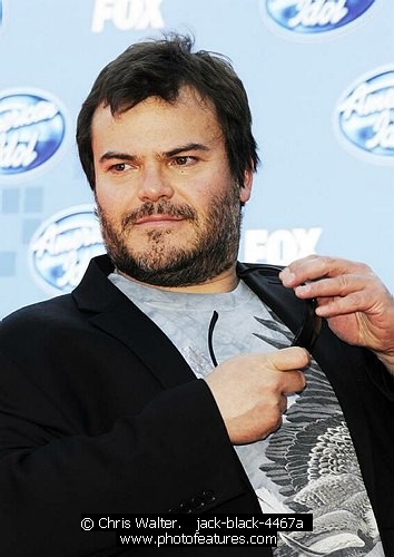 Photo of 2011 American Idol Finale by Chris Walter , reference; jack-black-4467a,www.photofeatures.com