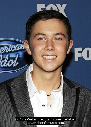Photo of 2011 American Idol Finale by Chris Walter , reference; scotty-mccreery-4620a,www.photofeatures.com
