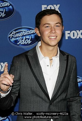 Photo of 2011 American Idol Finale by Chris Walter , reference; scotty-mccreery-4623a,www.photofeatures.com