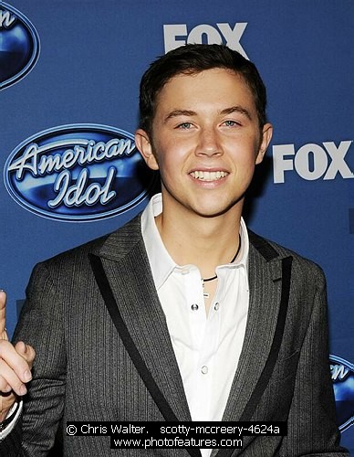 Photo of 2011 American Idol Finale by Chris Walter , reference; scotty-mccreery-4624a,www.photofeatures.com