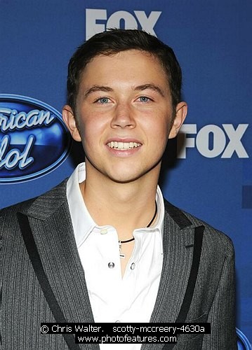Photo of 2011 American Idol Finale by Chris Walter , reference; scotty-mccreery-4630a,www.photofeatures.com