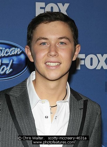 Photo of 2011 American Idol Finale by Chris Walter , reference; scotty-mccreery-4631a,www.photofeatures.com