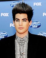 Photo of Adam Lambert at the 2011 American Idol Finale at the Nokia Theatre in Los Angeles, May 25th 2011.<br>Photo by Chris Walter/Photofeatures