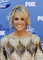 Photo of Carrie Underwood at the 2011 American Idol Finale at the Nokia Theatre in Los Angeles, May 25th 2011.<br><br>Photo by Chris Walter/Photofeatures