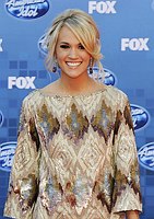 Photo of Carrie Underwood at the 2011 American Idol Finale at the Nokia Theatre in Los Angeles, May 25th 2011.<br><br>Photo by Chris Walter/Photofeatures