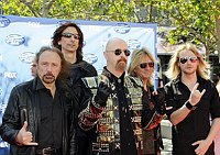 Photo of Judas Priest at the 2011 American Idol Finale at the Nokia Theatre in Los Angeles, May 25th 2011.<br>Photo by Chris Walter/Photofeatures