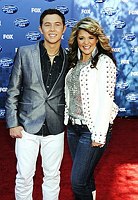 Photo of Scotty McCreery and Lauren Alaina at the 2011 American Idol Finale at the Nokia Theatre in Los Angeles, May 25th 2011.<br><br>Photo by Chris Walter/Photofeatures