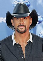 Photo of Tim McGraw at the 2011 American Idol Finale at the Nokia Theatre in Los Angeles, May 25th 2011.<br>Photo by Chris Walter/Photofeatures