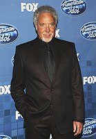 Photo of Tom Jones at the 2011 American Idol Finale at the Nokia Theatre in Los Angeles, May 25th 2011.<br><br>Photo by Chris Walter/Photofeatures