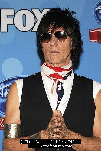 Photo of Idol Gives Back 2010 by Chris Walter , reference; Jeff-Beck-8434a,www.photofeatures.com
