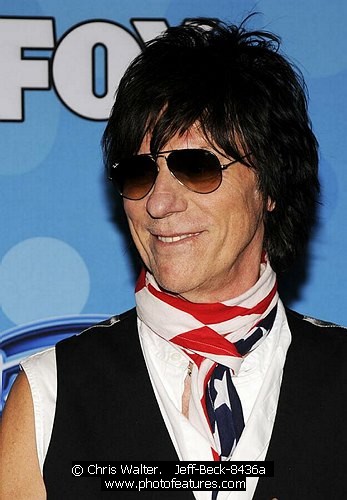 Photo of Idol Gives Back 2010 by Chris Walter , reference; Jeff-Beck-8436a,www.photofeatures.com