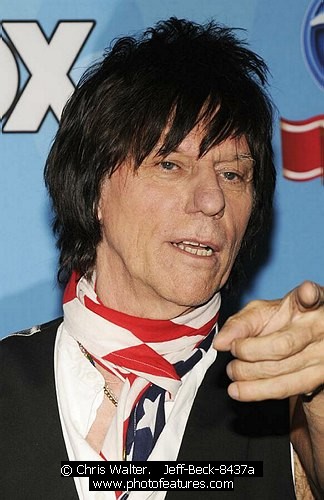 Photo of Idol Gives Back 2010 by Chris Walter , reference; Jeff-Beck-8437a,www.photofeatures.com