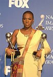 Photo of India Arie<br>at 34th NAACP (National Association Advancement Colored People) Image Awards at Universal Amphitheatre in LA, March 8th 2003.