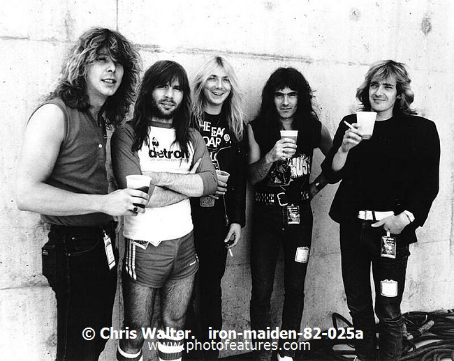 Iron Maiden iron-maiden-82-025a photography by © Chris Walter Photo of Iron Maiden for media use , reference; iron-maiden-82-025a,www.photofeatures.com