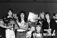 Iron Maiden 1983  Nicko McBrain, Steve Harris, Bruce Dickinson, Dave Murray and Adrian Smith<br> Chris Walter<br>