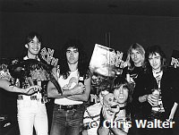 Iron Maiden 1983 Nicko McBain, Steve Harris, Bruce Dickinson,Dave Murray and Adrian Smith<br> Chris Walter<br>