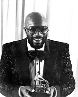 Photo of Isaac Hayes 1980 Grammy Awards<br> Chris Walter<br>