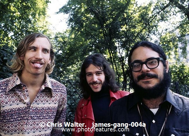 Photo of James Gang for media use , reference; james-gang-004a,www.photofeatures.com