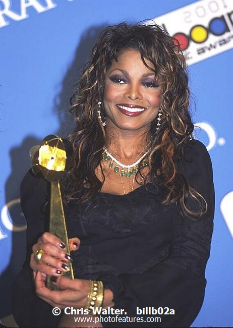 Photo of Janet Jackson for media use , reference; billb02a,www.photofeatures.com