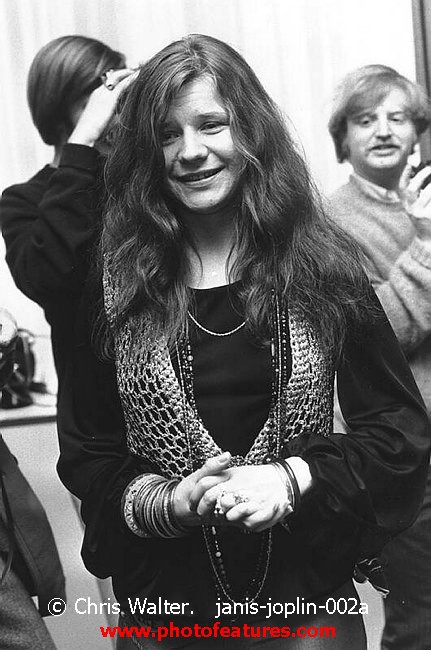 Photo of Janis Joplin for media use , reference; janis-joplin-002a,www.photofeatures.com