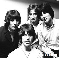 Jeff Beck Group 1966 with Jeff Beck, Rod Stewart, Ron Wood and Aynsley Dunbar<br> Chris Walter