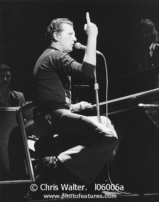 Photo of Jerry Lee Lewis for media use , reference; l06006a,www.photofeatures.com