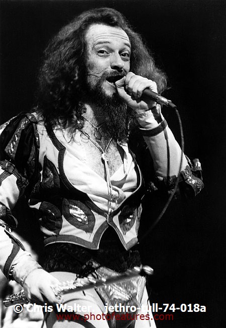 Photo of Jethro Tull for media use , reference; jethro-tull-74-018a,www.photofeatures.com