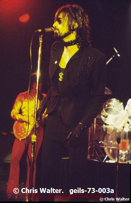 Photo of J Geils Band for media use , reference; geils-73-003a,www.photofeatures.com