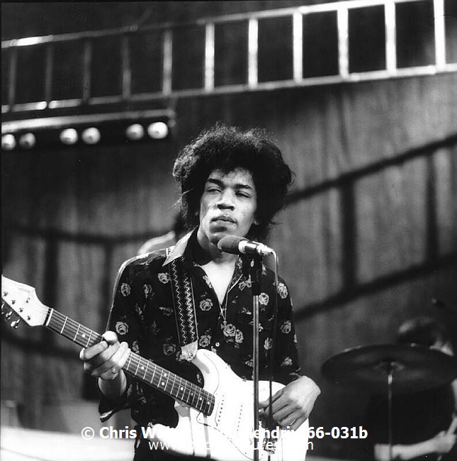 Photo of Jimi Hendrix for media use , reference; jimi-hendrix-66-031b,www.photofeatures.com