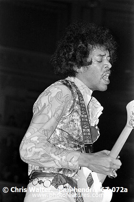 Photo of Jimi Hendrix for media use , reference; jimi-hendrix-67-072a,www.photofeatures.com