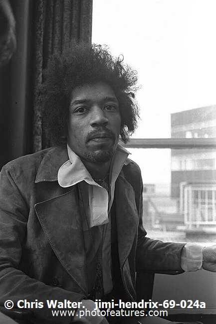 Photo of Jimi Hendrix for media use , reference; jimi-hendrix-69-024a,www.photofeatures.com