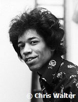 Jimi Hendrix 1966 at Ready Steady Go<br> Chris Walter