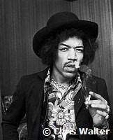 Jimi Hendrix 1967<br> Chris Walter