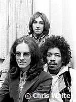 Jimi Hendrix Experience 1967 with Noel Redding, Jimi Hendrix and Mitch Mitchell 