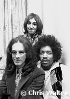 Jimi Hendrix Experience, 1967 Noel redding, Jimi Hendrix and Mitch Mitchell 