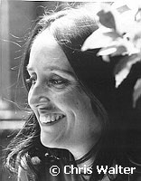 Photo of Joan Baez 1974<br> Chris Walter<br>