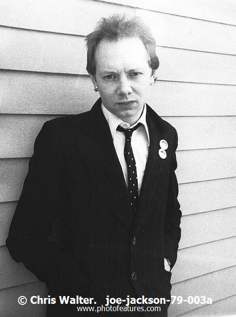Photo of Joe Jackson for media use , reference; joe-jackson-79-003a,www.photofeatures.com
